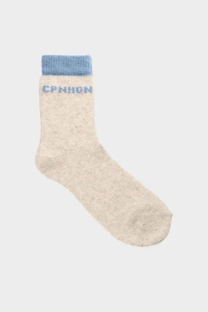 Studio Copenhagen CPH WOOL SOCKS 2 wool mix light beige Kostenloser Versand