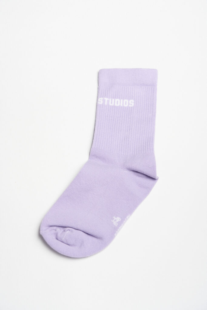 Studio Copenhagen CPH SOCKS 1 cotton blend lavender/white Sonderangebot