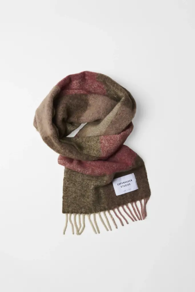 Studio Copenhagen CPH SHAWL 4 wool mix rose/brown Günstig kaufen