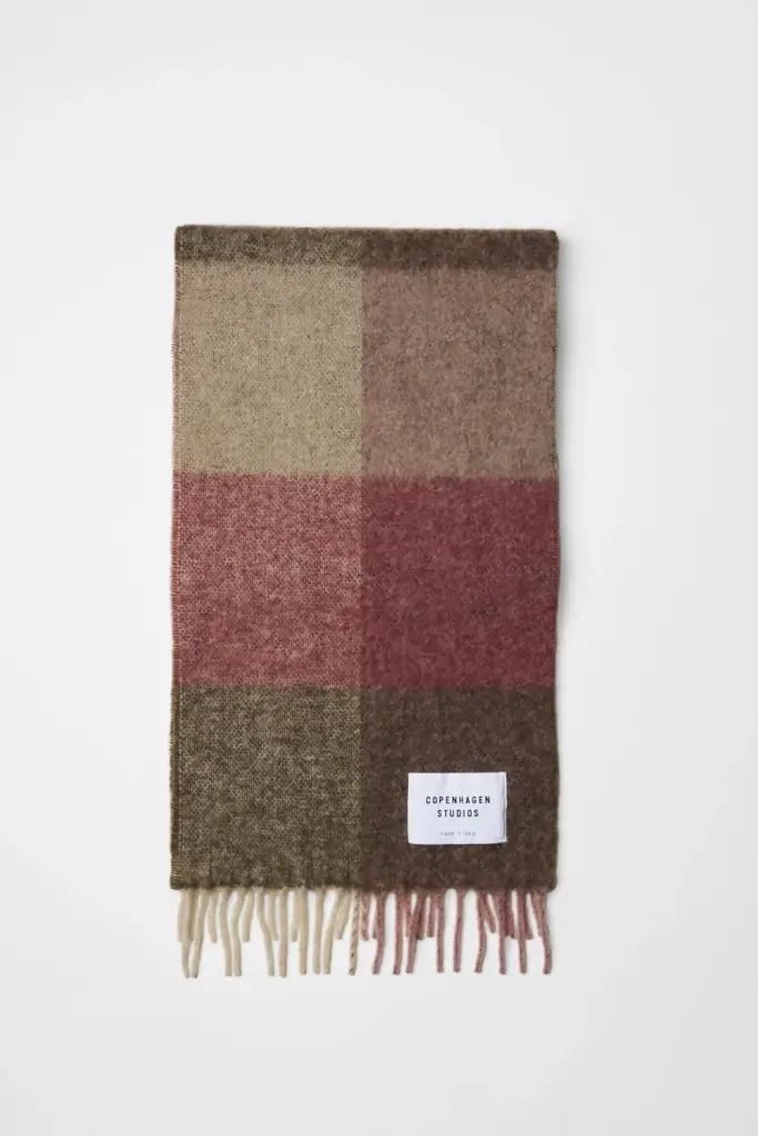 Studio Copenhagen CPH SHAWL 4 wool mix rose/brown Günstig kaufen
