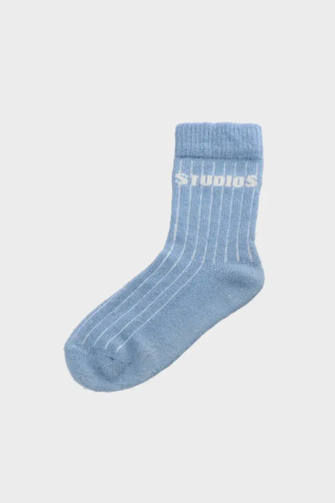 Studio Copenhagen CPH WOOL SOCKS 1 wool mix light blue Großer Ausverkauf