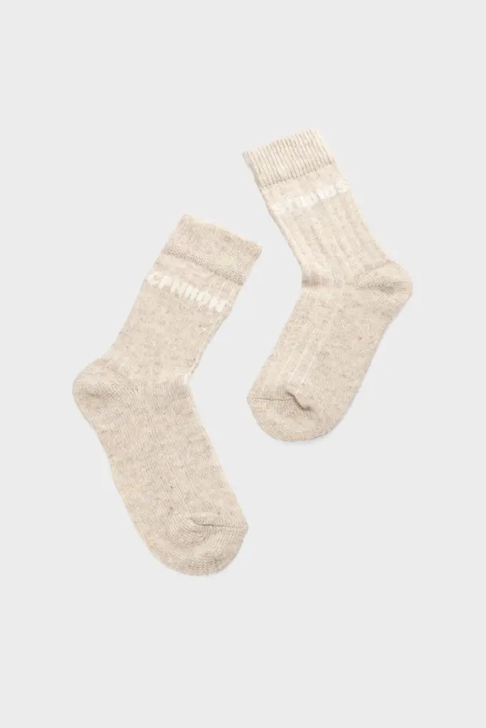 Studio Copenhagen CPH WOOL SOCKS 1 wool mix light beige Flash Sale