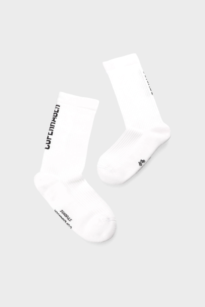 Studio Copenhagen CPH SOCKS 4 cotton blend white Preisnachlass