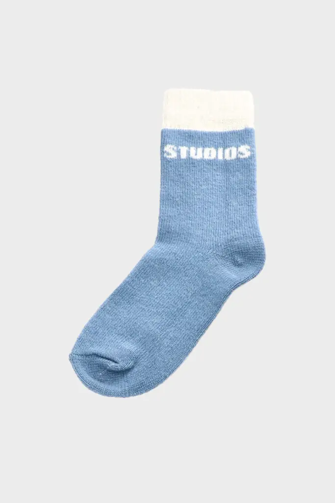 Studio Copenhagen CPH WOOL SOCKS 2 wool mix light blue Saisonschlussverkauf
