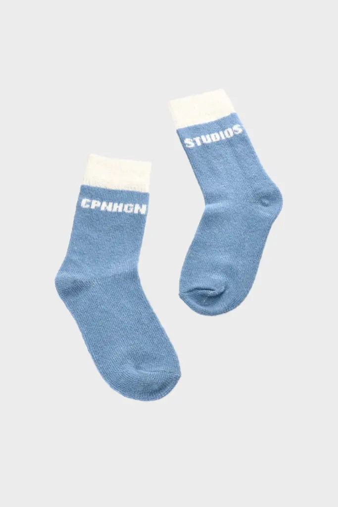Studio Copenhagen CPH WOOL SOCKS 2 wool mix light blue Saisonschlussverkauf