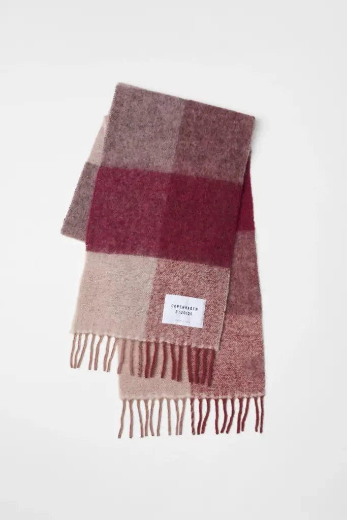 Studio Copenhagen CPH SHAWL 4 wool mix pink Cyber Monday