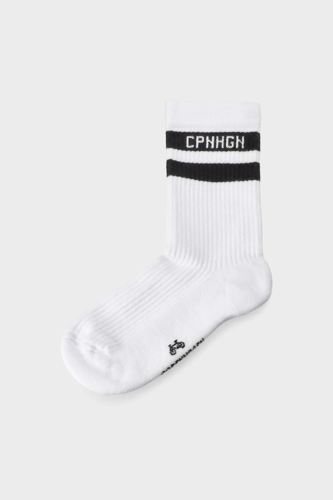 Studio Copenhagen CPH SOCKS 3 cotton blend white/black Vatertagsangebot