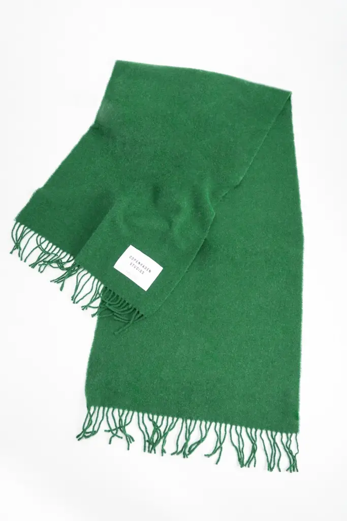 Studio Copenhagen CPH SHAWL 6 wool mix bright green Heißer Verkauf