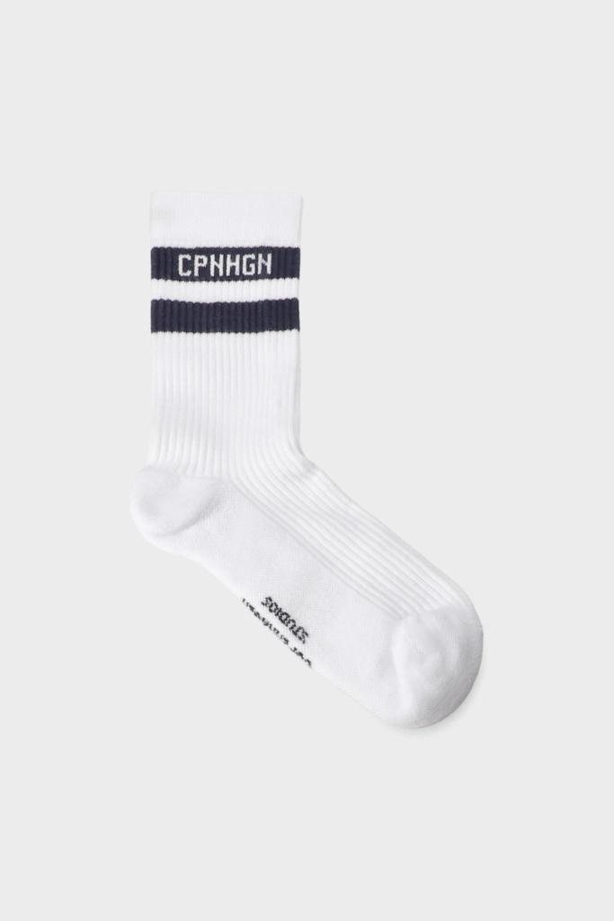 Studio Copenhagen CPH SOCKS 3 cotton blend white/navy Blitzangebot