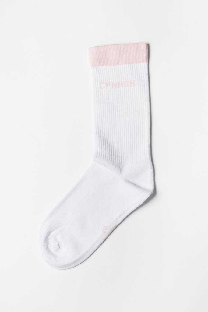 Studio Copenhagen CPH SOCKS 2 cotton blend white/light rose Sonderangebote