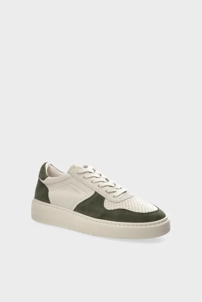 Studio Copenhagen CPH77M leather mix off white/olive 50% Rabatt für begrenzte Zeit