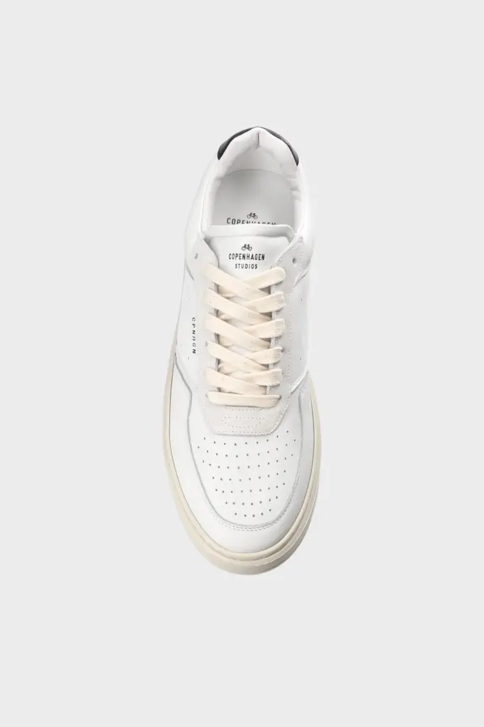 Studio Copenhagen CPH1M leather mix white/black Kostenloser Versand