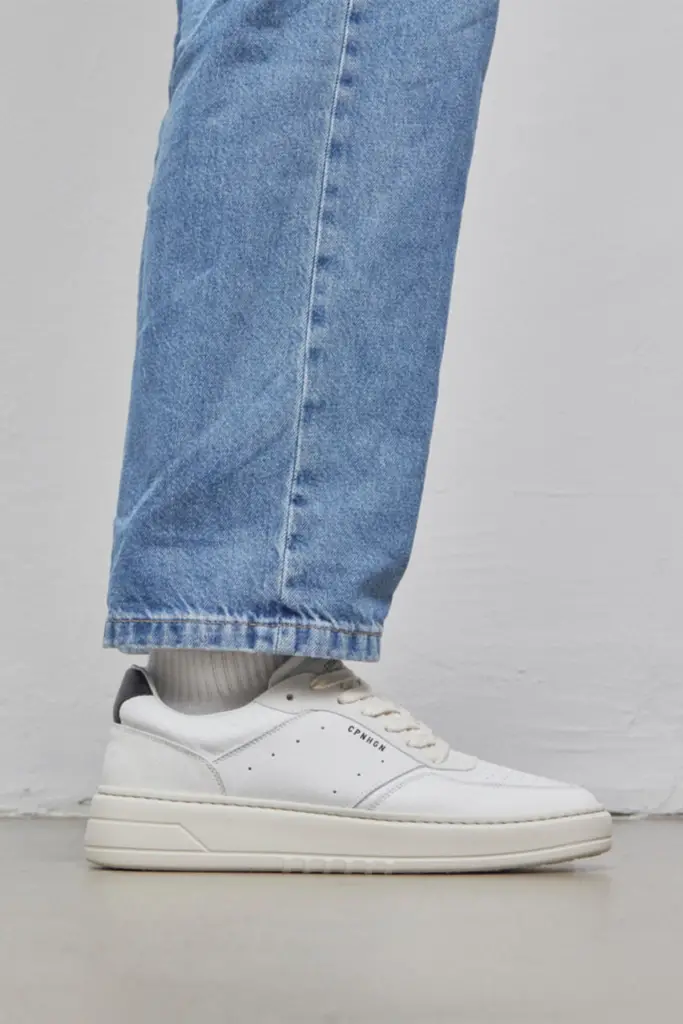 Studio Copenhagen CPH1M leather mix white/black Kostenloser Versand