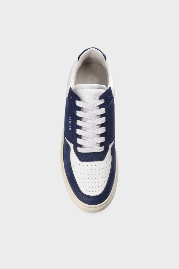 Studio Copenhagen CPH1M leather mix navy/white Limitierter Zeitrabatt