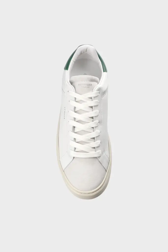 Studio Copenhagen CPH72M leather mix white/green Lagerräumung