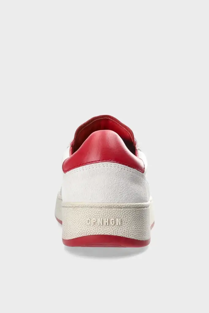 Studio Copenhagen CPH27M leather mix white/red Top Angebot