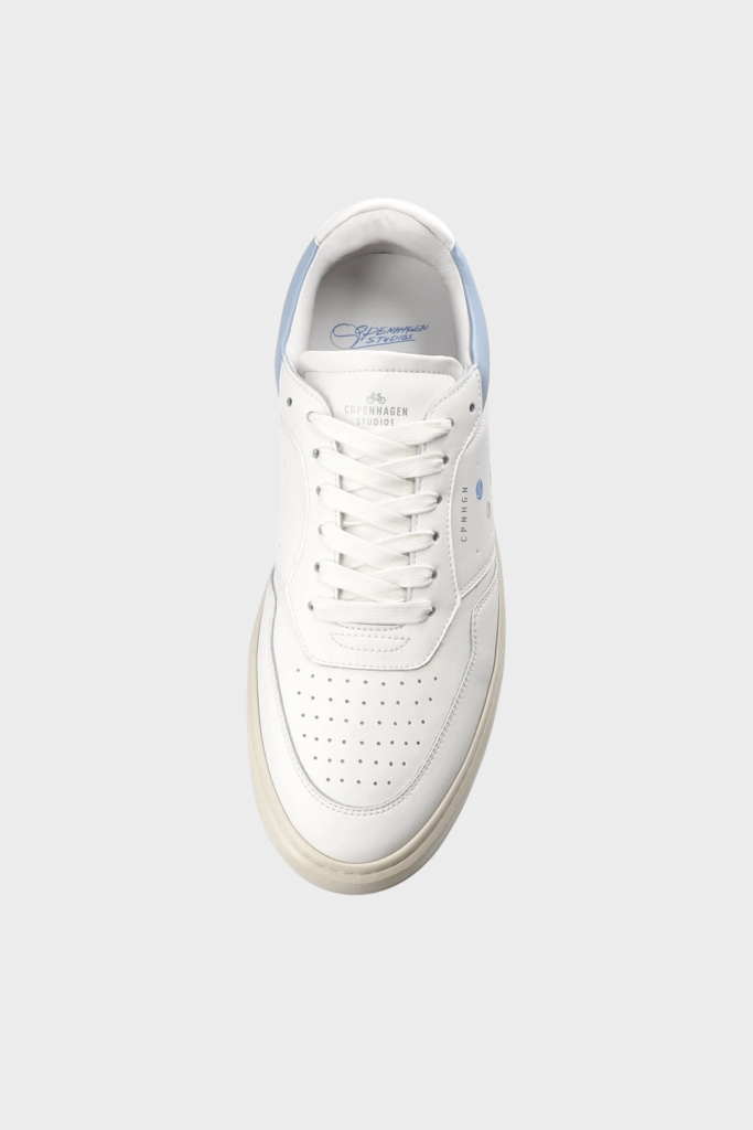 Studio Copenhagen CPH MELBOURNE M leather white/light blue Neueste Mode