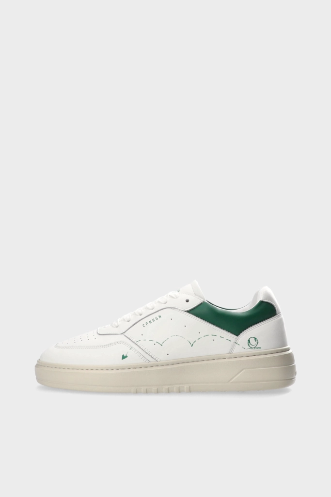 Studio Copenhagen CPH LONDON M leather white/green Zeitlich begrenztes Angebot