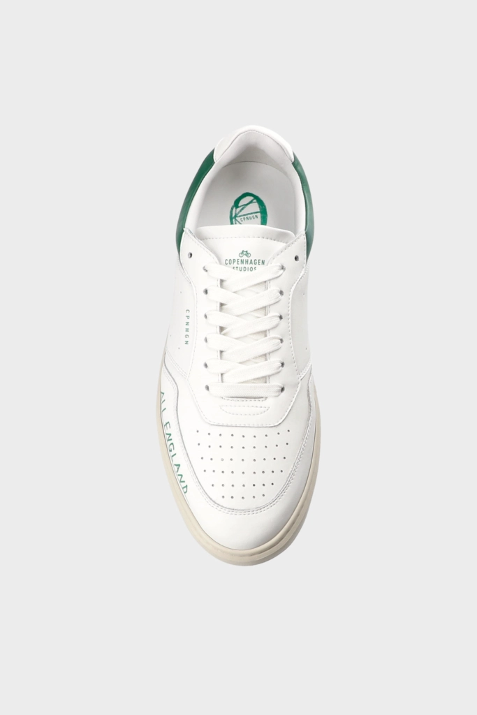 Studio Copenhagen CPH LONDON M leather white/green Zeitlich begrenztes Angebot