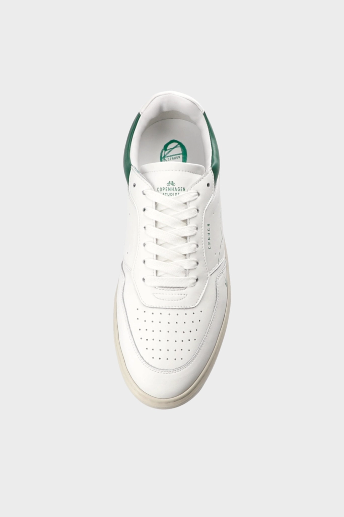 Studio Copenhagen CPH LONDON M leather white/green Zeitlich begrenztes Angebot