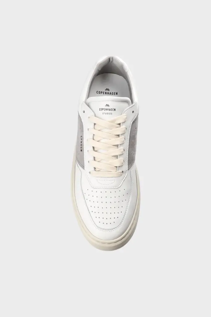 Studio Copenhagen CPH1M leather mix white/light grey Räumungsverkauf