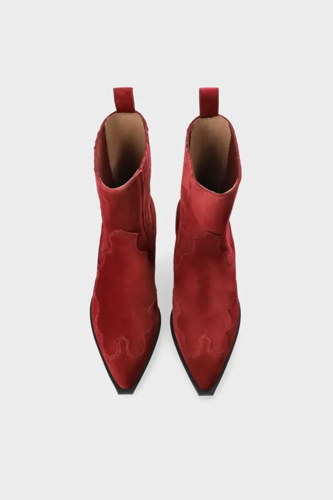 Studio Copenhagen CPH284 x Toni Garrn suede bordeaux Räumungsverkauf
