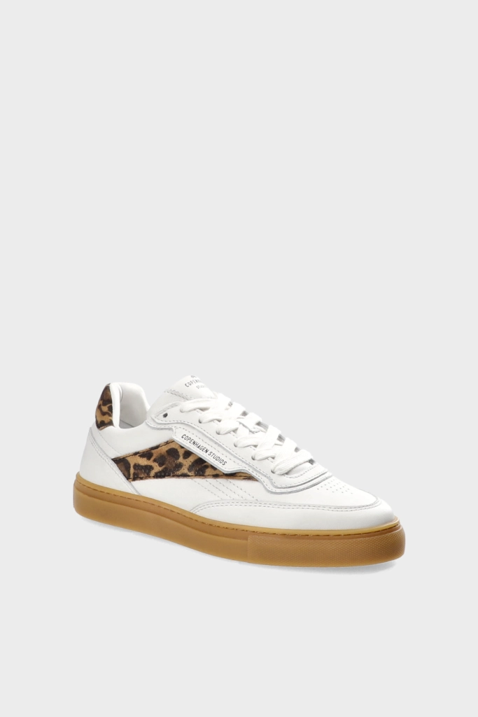 Studio Copenhagen CPH90 leather mix white/leo Riesige Rabatte