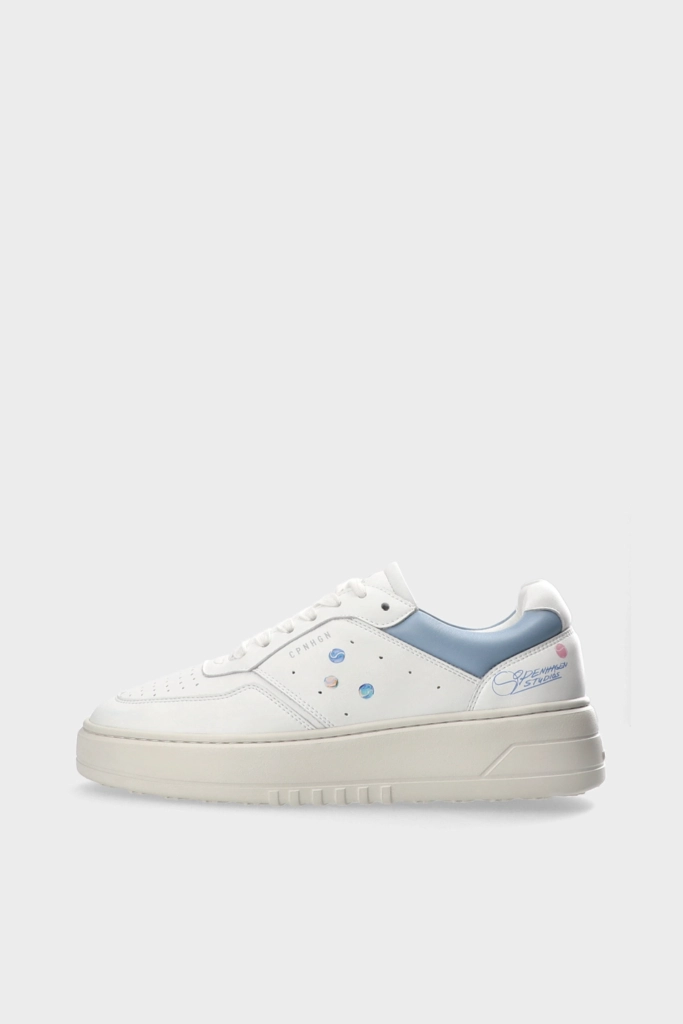 Studio Copenhagen CPH MELBOURNE leather white/light blue VIP-Rabatte