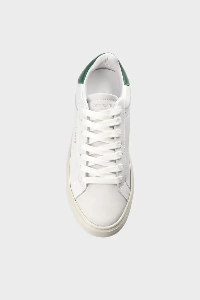 Studio Copenhagen CPH72 leather mix white/green Nur für heute