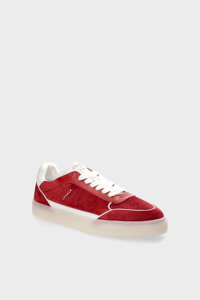 Studio Copenhagen CPH253 x Toni Garrn leather mix red/white 50% Rabatt mit kostenlosem Versand