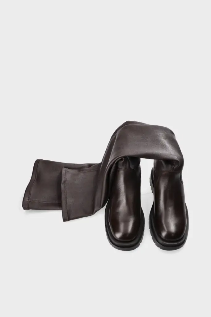 Studio Copenhagen CPH1005 leather/vegan stretch dark brown Speichern exportieren