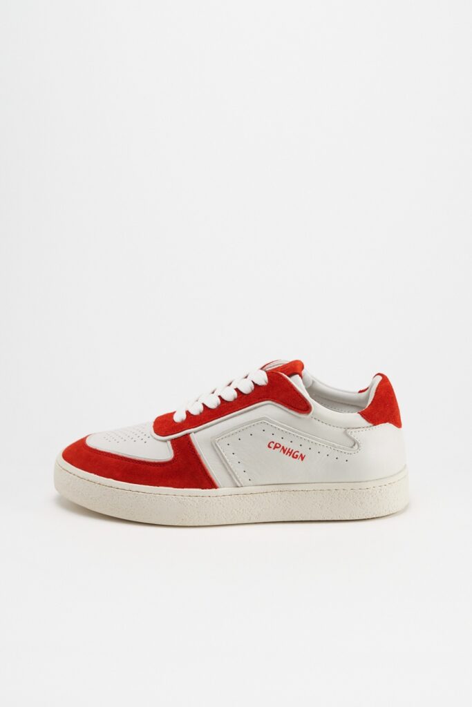 Studio Copenhagen CPH264 leather mix white/red Online Shopping